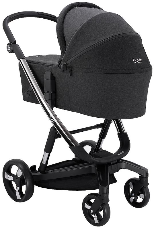 Коляска 2 в 1 Bair Electra B-touch system BE-01 black (чорний)