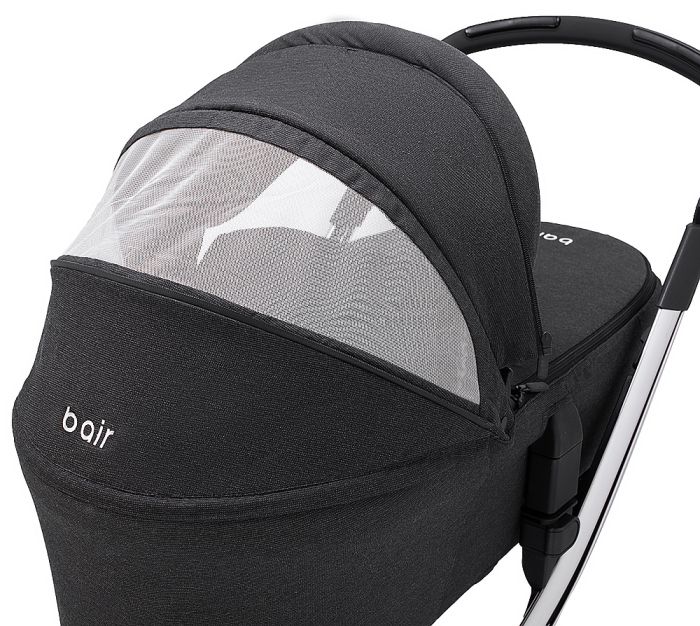 Коляска 2 в 1 Bair Electra B-touch system BE-01 black (чорний)