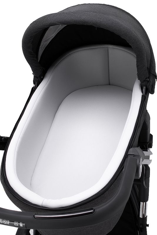 Коляска 2 в 1 Bair Electra B-touch system BE-01 black (чорний)