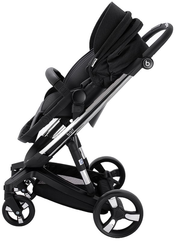 Коляска 2 в 1 Bair Electra B-touch system BE-01 black (чорний)