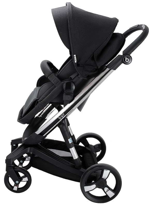 Коляска 2 в 1 Bair Electra B-touch system BE-01 black (чорний)
