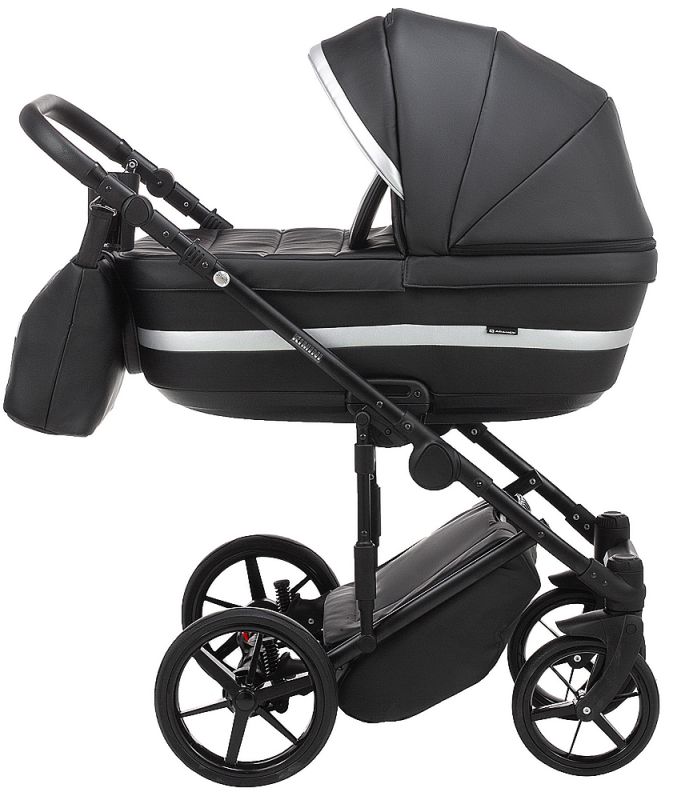 Коляска 2 в 1 Adamex Rimini ECO шкіра 100% RI-204