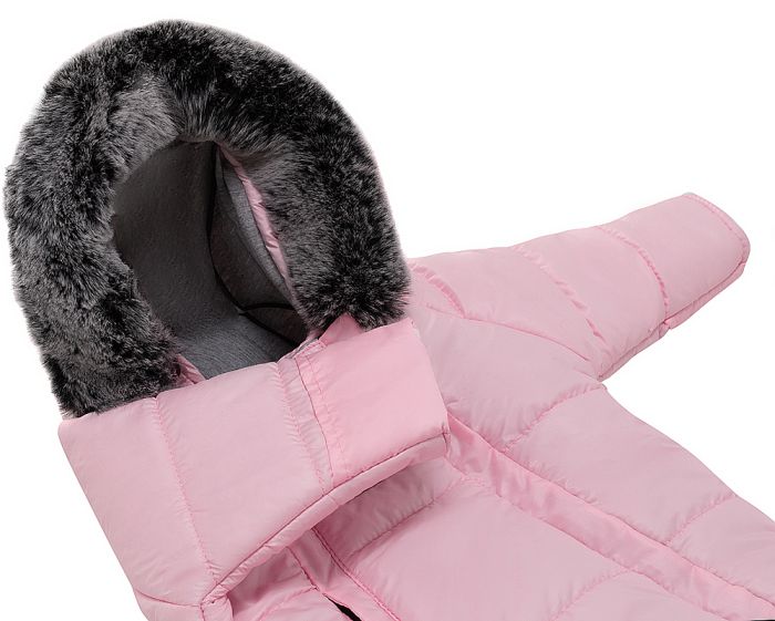 Зимний конверт Bair North premium  розовый