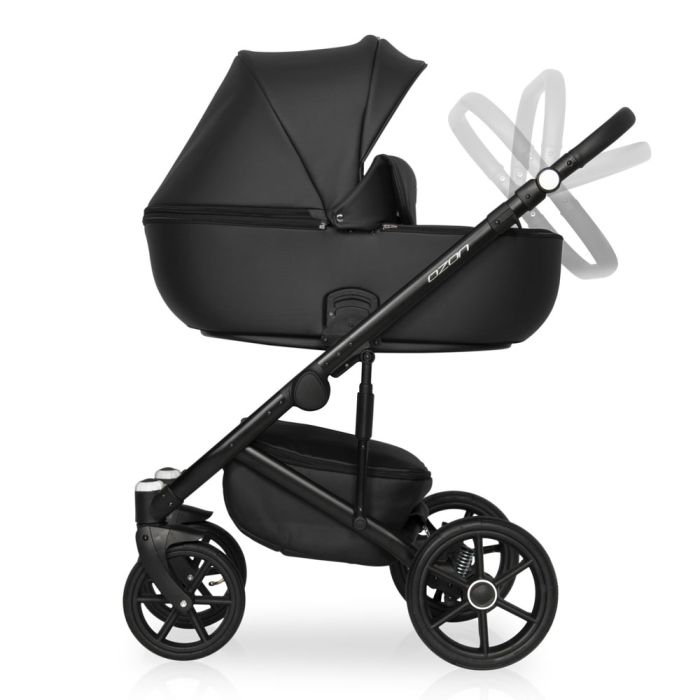 Коляска 2 в 1 Riko Ozon 06 Carbon
