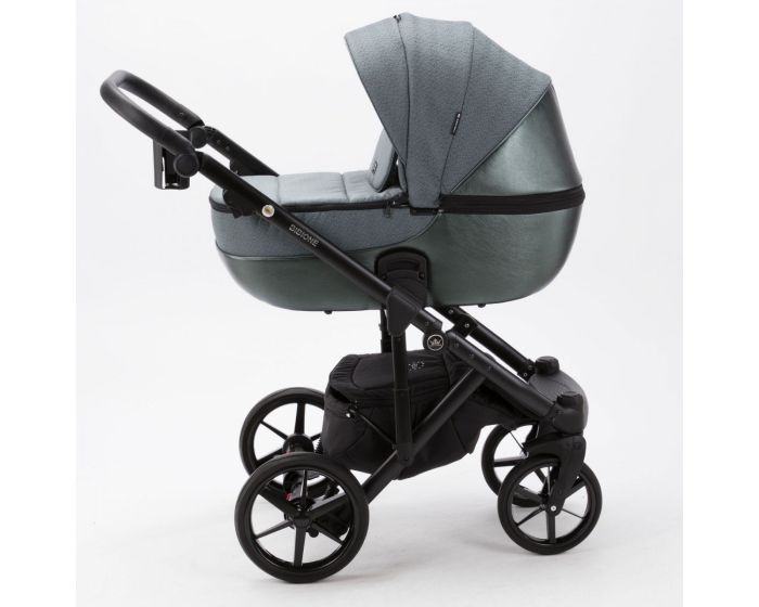 Коляска 2 в 1 Adamex Bibione  PS-57  Lux (зеленый)
