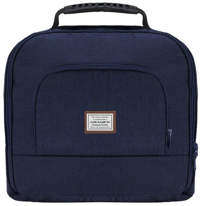Коляска 2 в 1 Adamex Luciano jeans Y24 темно-синий