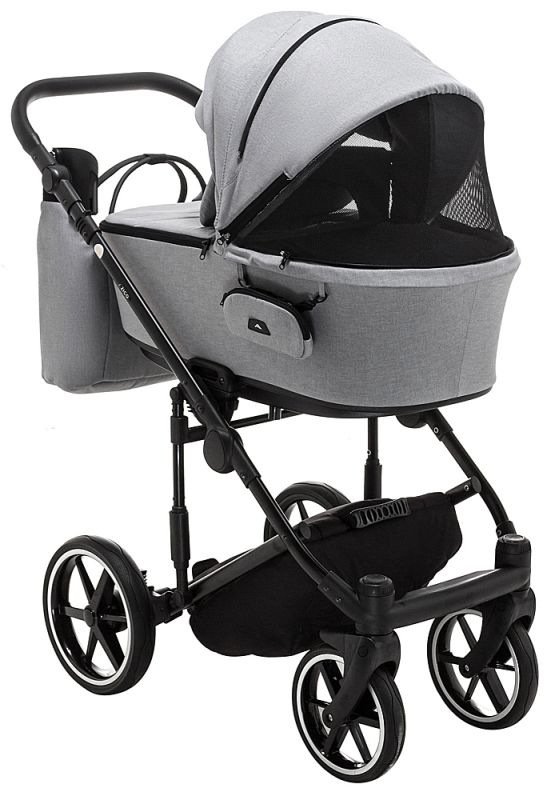 Коляска 2 в 1 Adamex Porto Light LUX TK-56 серый