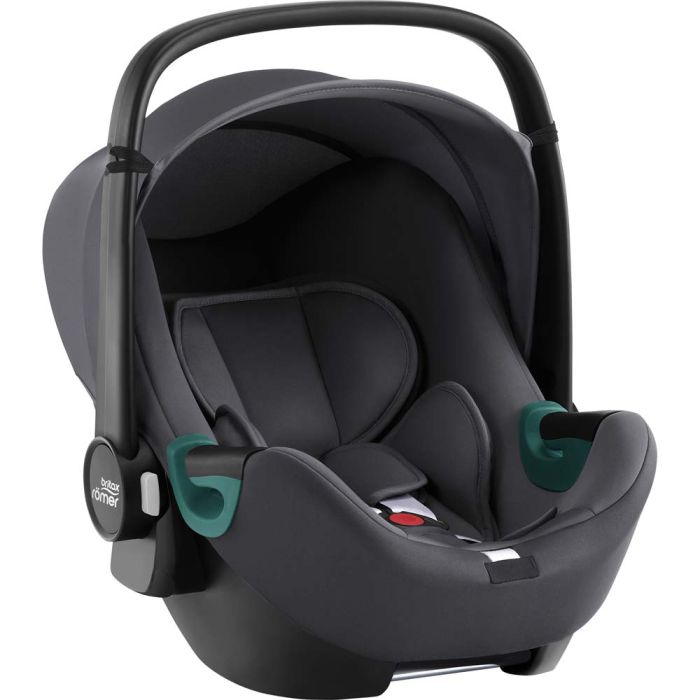 Автокресло BRITAX-ROMER BABY-SAFE3 i-SIZE Midnight Grey с платформой FLEX BASE