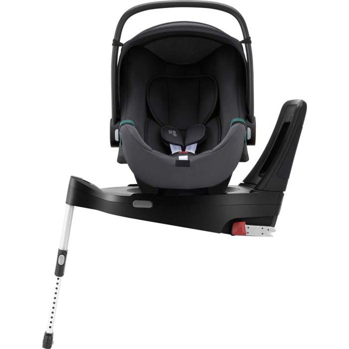Автокресло BRITAX-ROMER BABY-SAFE3 i-SIZE Midnight Grey с платформой FLEX BASE