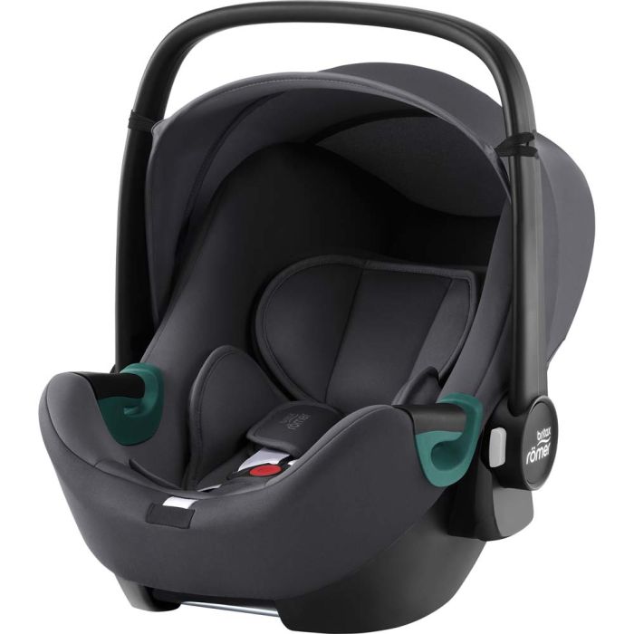Автокресло BRITAX-ROMER BABY-SAFE3 i-SIZE Midnight Grey с платформой FLEX BASE