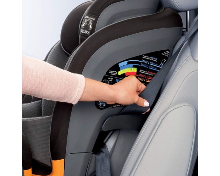 Автокресло Chicco Fit4 серый