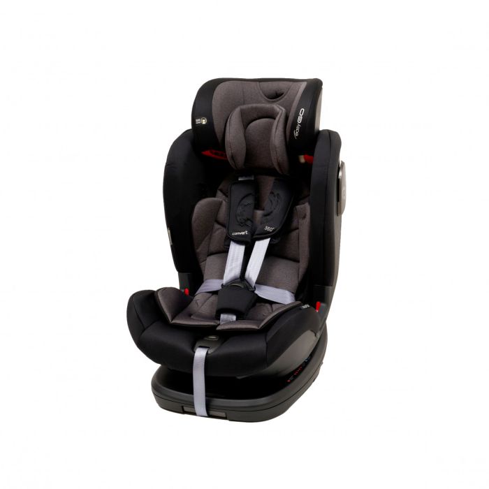 Автокресло EasyGo Convert izofix (13 черный)