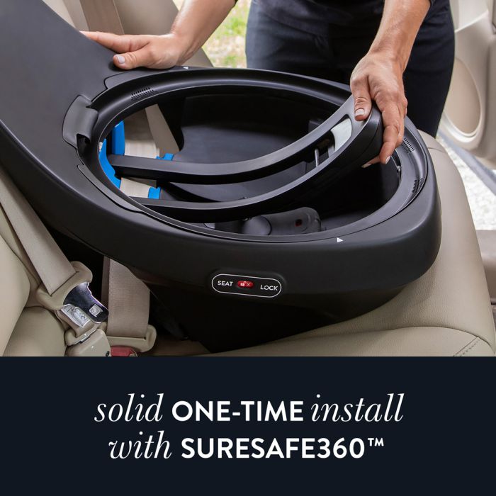 Автокресло Evenflo Gold SensorSafe Revolve 360 Slim Obsidian Black