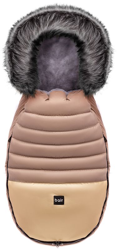Зимний конверт Bair Polar premium  капучино - золотая кожа