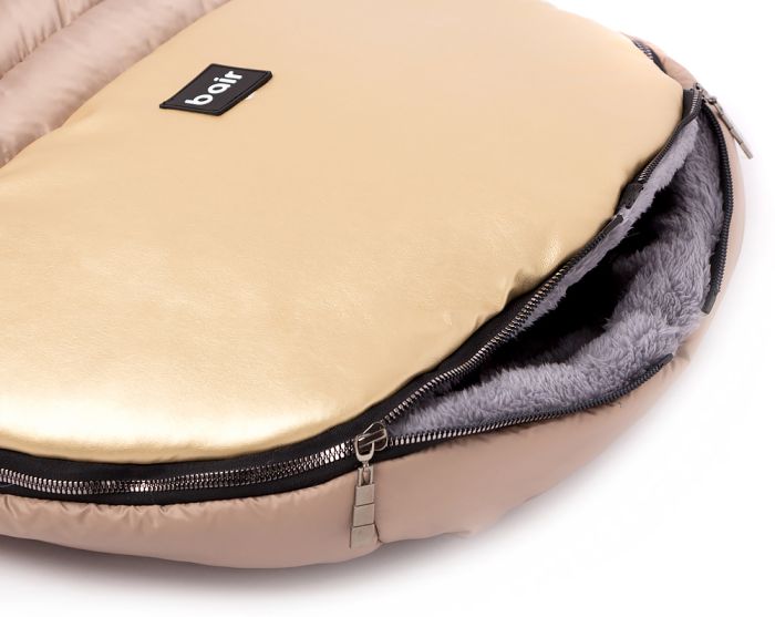Зимний конверт Bair Polar premium  капучино - золотая кожа