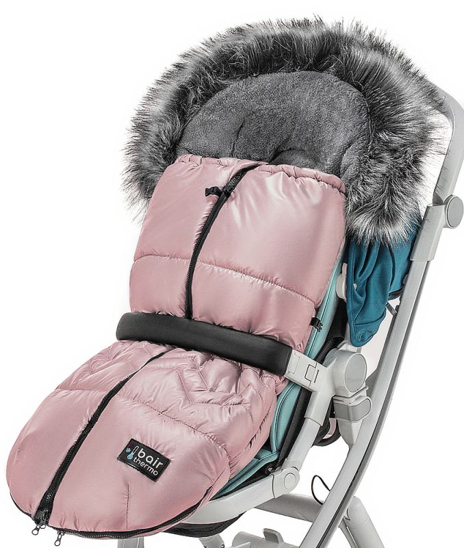 Зимний конверт Bair Alaska Thermo  розовый (пудра)