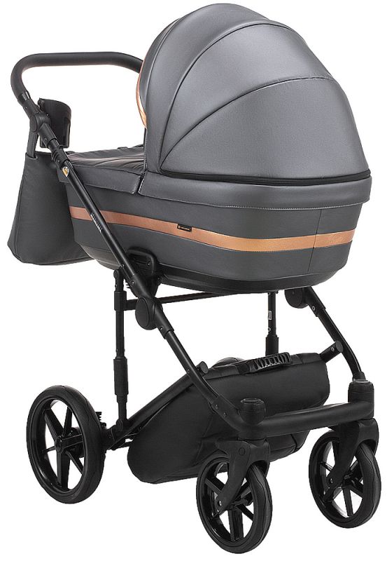 Коляска 2 в 1 Adamex Rimini ECO кожа 100% RI-254