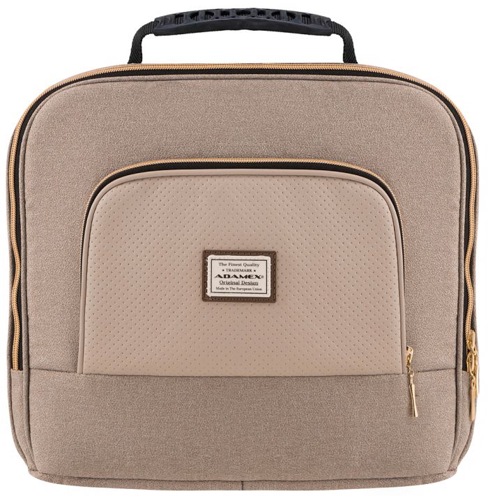 Коляска 2 в 1 Adamex Mimi Polar (Gold) Y847 капучіно - капучіно шкіра (видавлена точка)