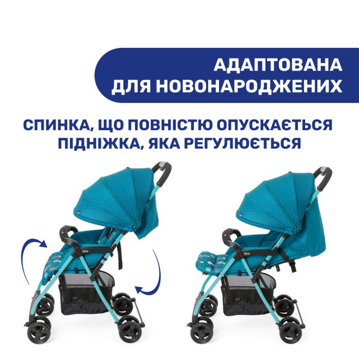 Прогулочная коляска Chicco Ohlala 3 Sloth in Space