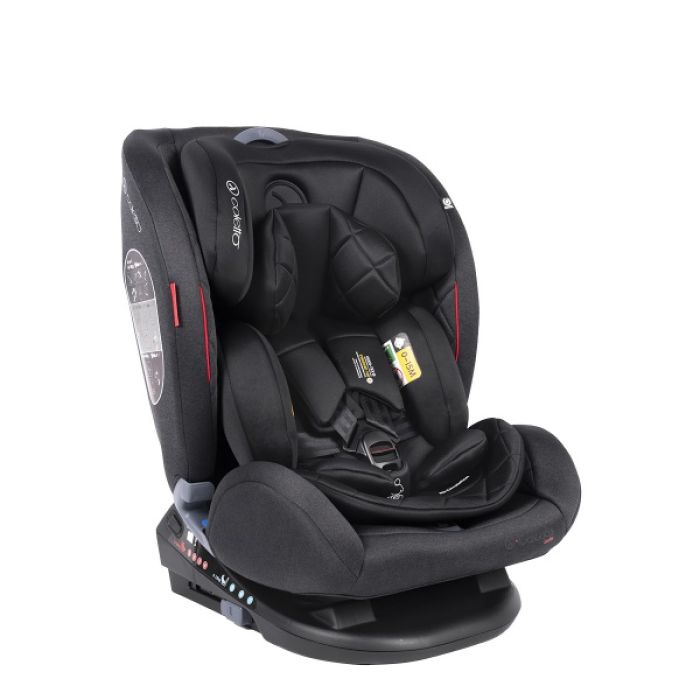 Автокресло Coletto Cascade Izofix 0-36 black, черный