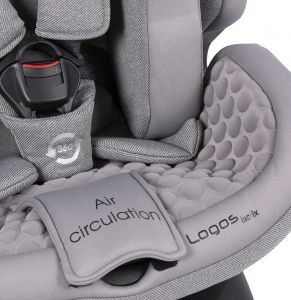 Автокресло Coletto Logos Isofix Dark Grey