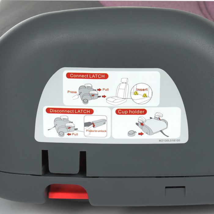 Бустер El Camino RORO ME 1144 Isofix Royal Violet