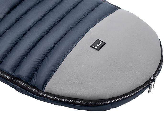 Зимний конверт Bair Polar premium  темно-синий - серая кожа