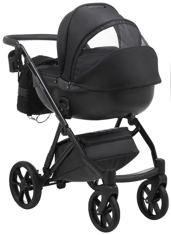 Коляска 2 в 1 Bair Next Soft 02 черный