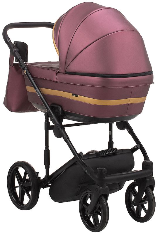 Коляска 2 в 1 Adamex Rimini ECO кожа 100% RI-248