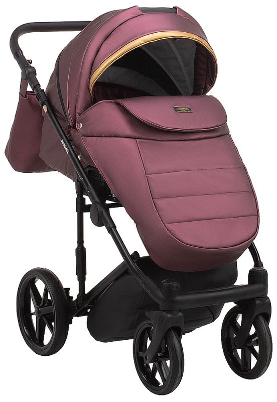 Коляска 2 в 1 Adamex Rimini ECO кожа 100% RI-248