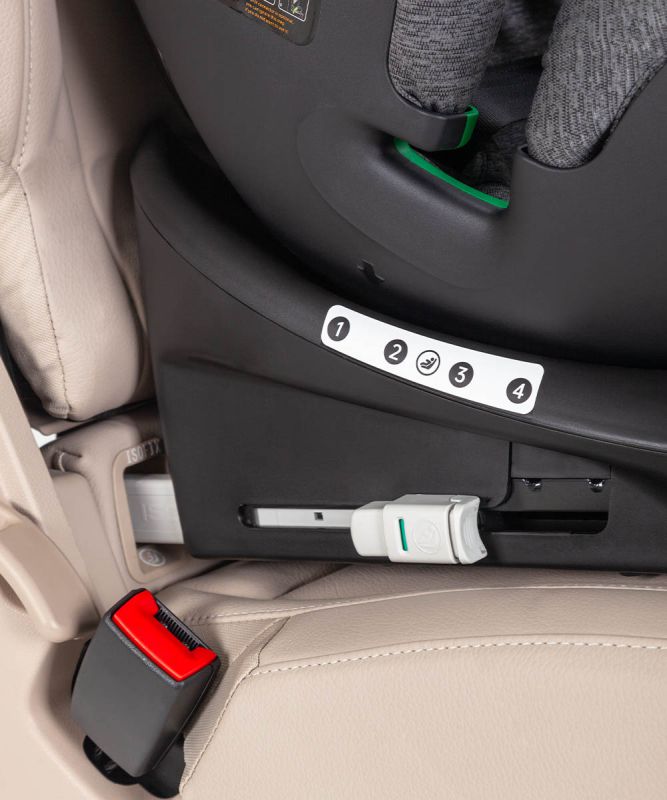 Автокресло CARRELLO Meteorit+ CRL-17515 Space Black i-Size 40-150см ISOFIX с поворотом и опорной стойкой