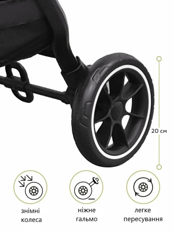 Прогулянкова коляска CARRELLO Forza CRL-5535 Aero Blue