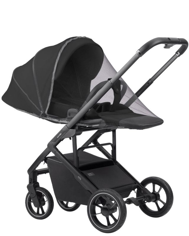 Прогулянкова коляска CARRELLO Alfa 2023 CRL-5508 Midnight Black