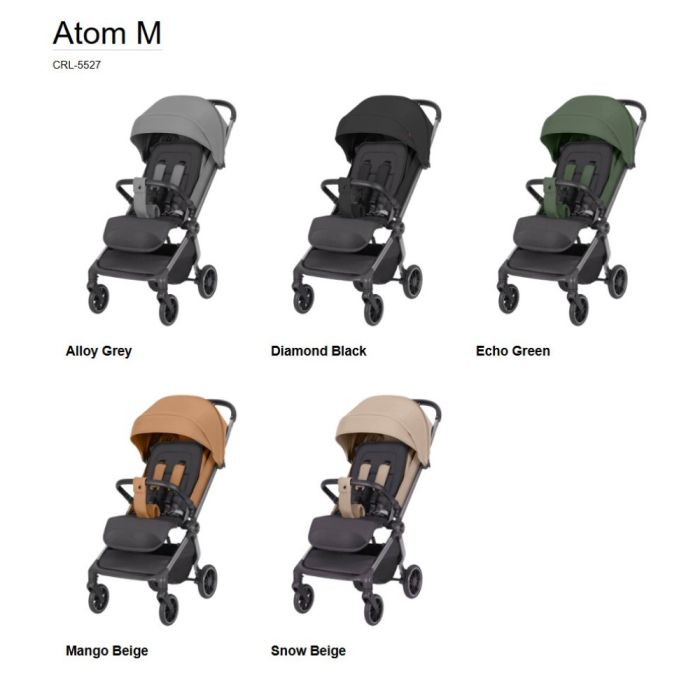 Коляска прогулочная CARRELLO Atom M CRL-5527 Echo Green