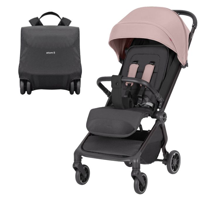 Коляска прогулочная CARRELLO Atom S CRL-5526 Blossom Pink