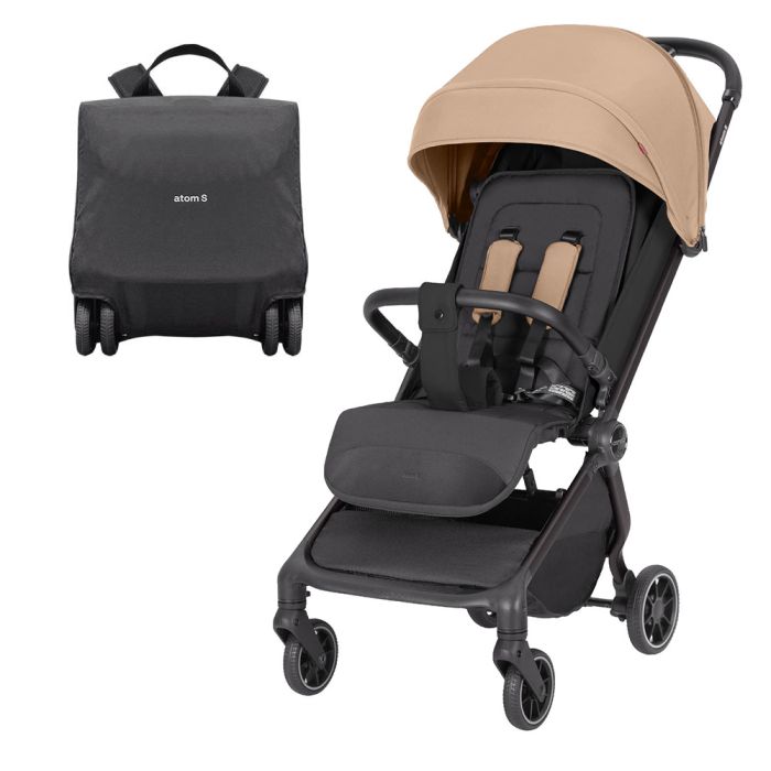 Коляска прогулочная CARRELLO Atom S CRL-5526 Dawn Beige