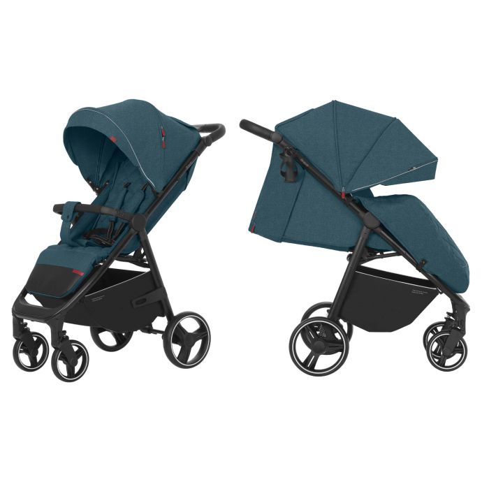 Коляска прогулочная Carrello Bravo CRL-8512 Azure Blue + дождевик L