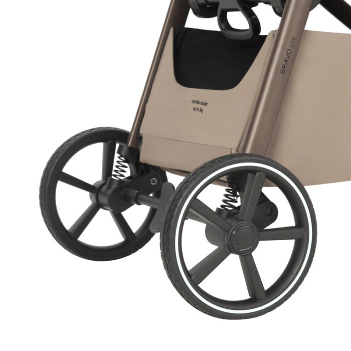 Коляска прогулочная CARRELLO Bravo M/Lite CRL-5529 Glossy Beige