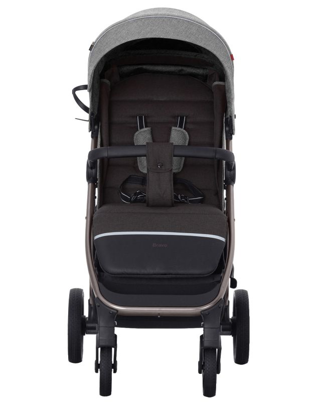 Коляска прогулочная Carrello Bravo CRL-8512/1 Metal Grey + дождевик L