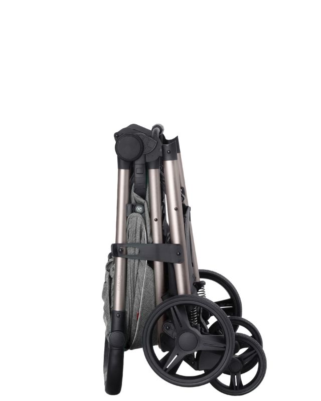 Коляска прогулочная Carrello Bravo CRL-8512/1 Metal Grey + дождевик L