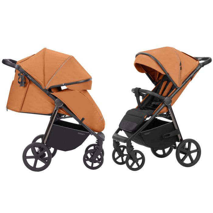 Коляска прогулочная Carrello Bravo Plus 2023 Royal Orange
