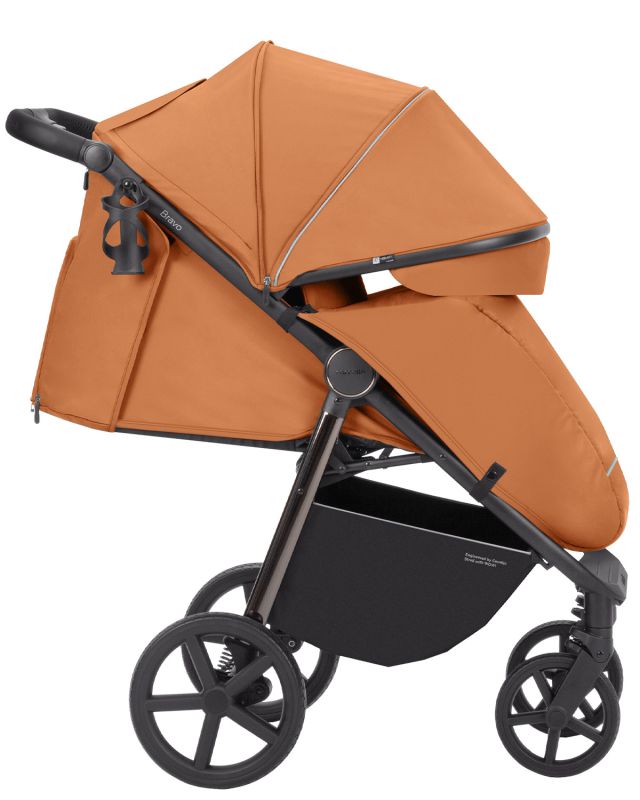Коляска прогулочная Carrello Bravo Plus 2023 Royal Orange