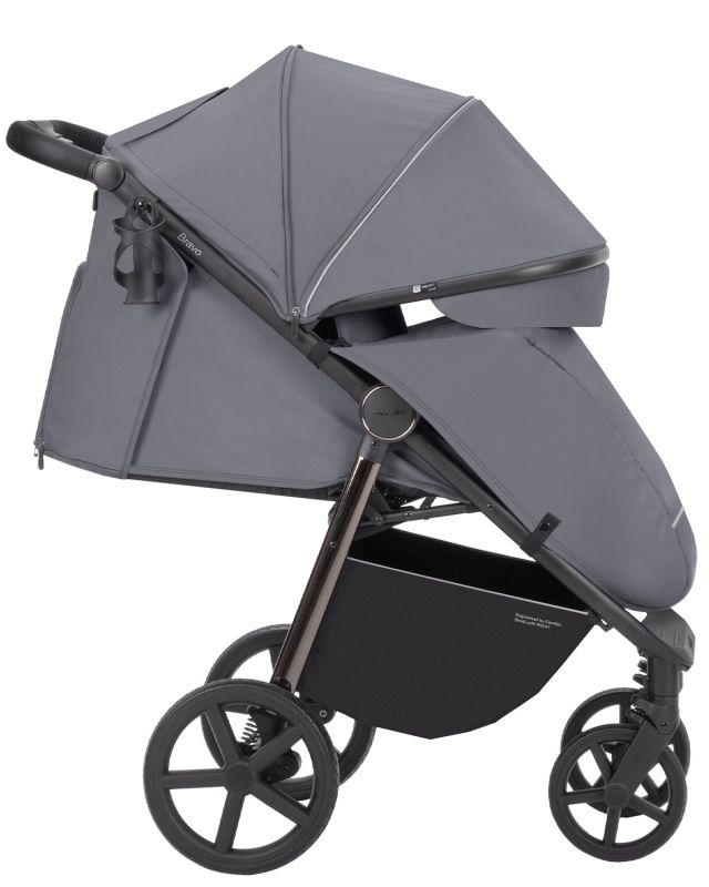 Коляска прогулочная Carrello Bravo 2023 Plus Storm Grey
