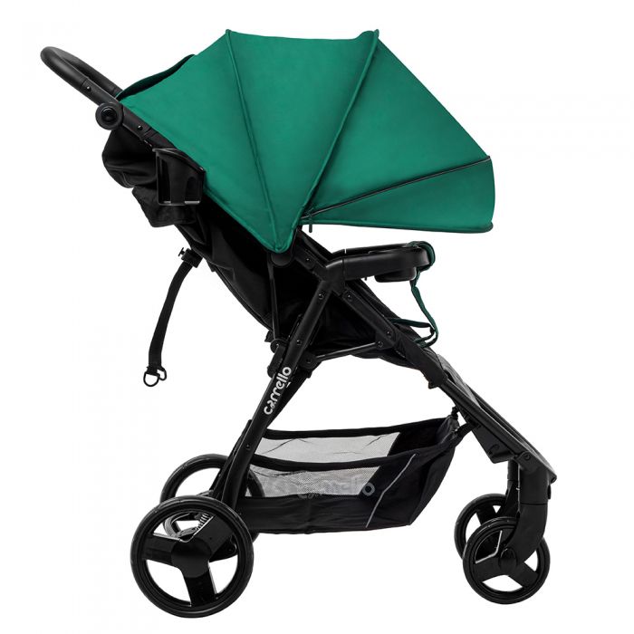 Коляска прогулочная CARRELLO Maestro CRL-1414 Golf Green +дождевик L