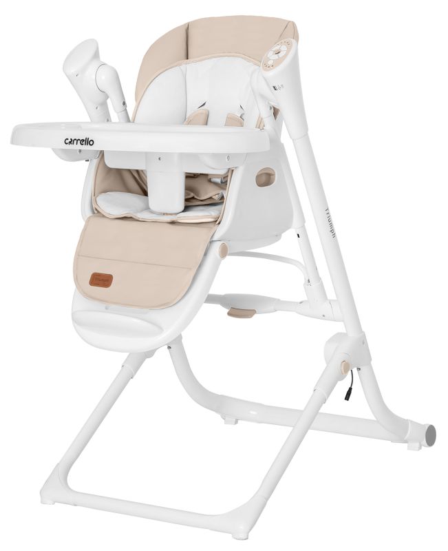 Стульчик-качели CARRELLO Triumph CRL-10302 Beige / Cream Beige /1/ MOQ