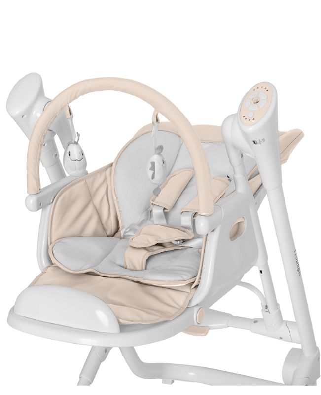 Стульчик-качели CARRELLO Triumph CRL-10302 Beige / Cream Beige /1/ MOQ
