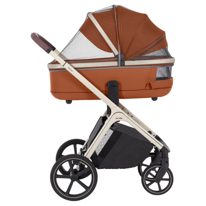 Коляска 2 в 1 CARRELLO Vector CRL-6550 Coral Orange