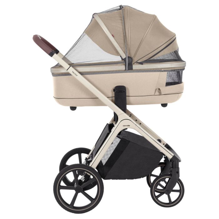 Коляска 2 в 1 CARRELLO Vector CRL-6550 Seashell Beige