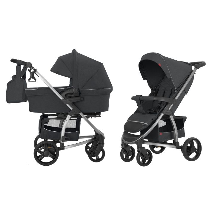 Коляска 2 в 1 Carrello Vista CRL-6501/1 (Serious Grey)