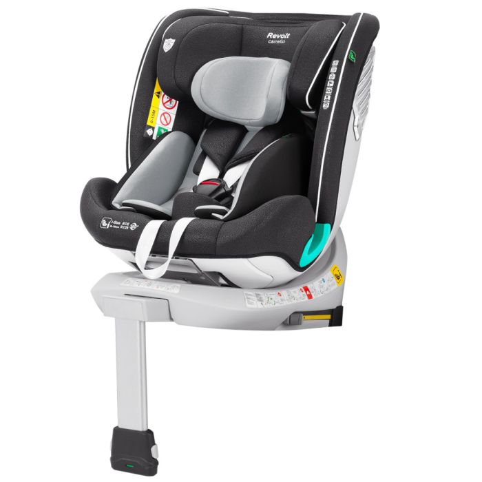 Автокресло CARRELLO Revolt CRL-15805 Harbor Grey i-Size 40-150см ISOFIX, поворот, опорная стойка